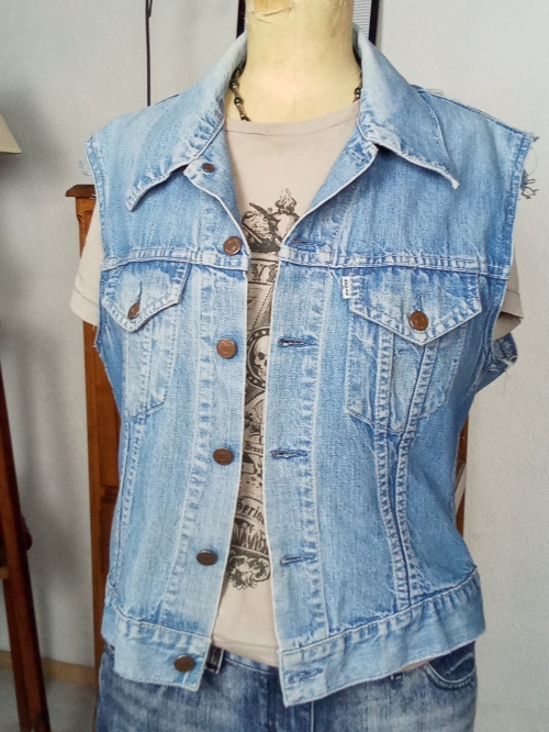 Veste Levi's Vintage années 60/70 environ Modèle Trucker type 3 import US